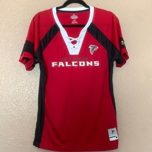 Large Atlanta Falcons women’s jersey